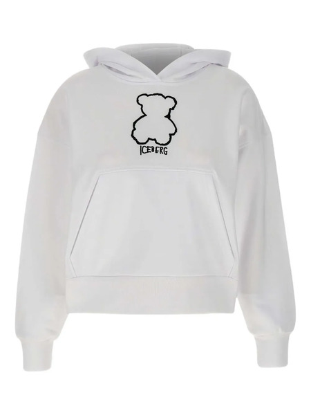  Iceberg Sudadera De Algodón - Blanco 