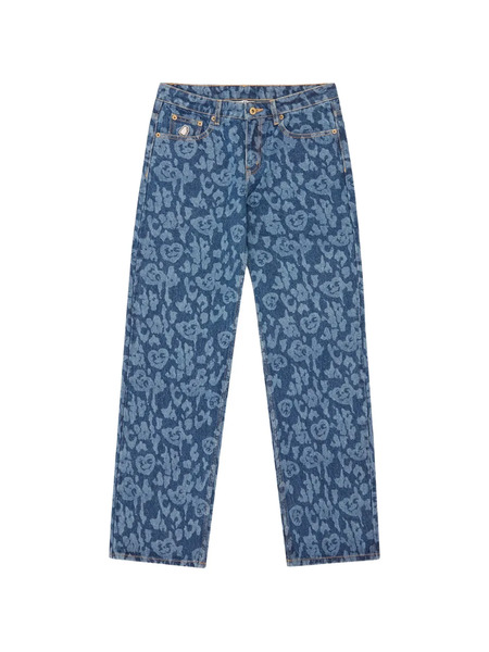  Icecream Vaqueros Con Apliques - Azul 
