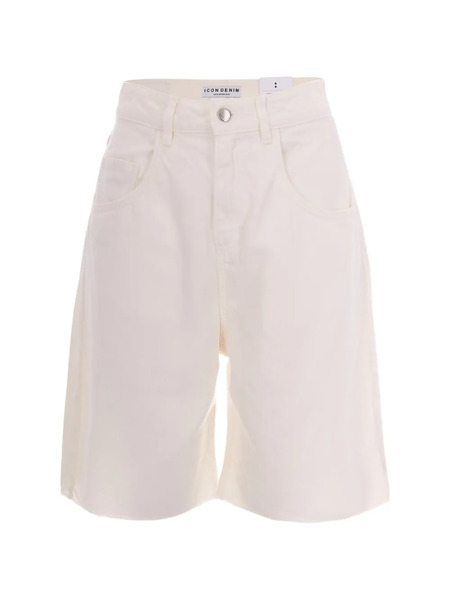  Icon Denim Bermudas Por La Rodilla - Neutro 