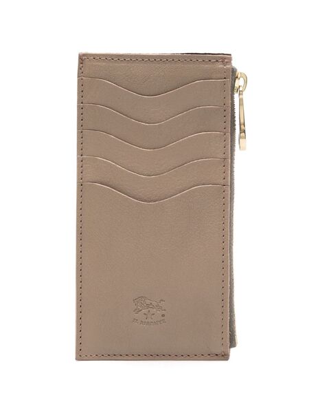  Il Bisonte Cartera Con Diseño Vertical - Neutro 
