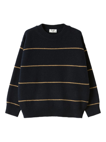  Il Gufo Jersey A Rayas - Azul 