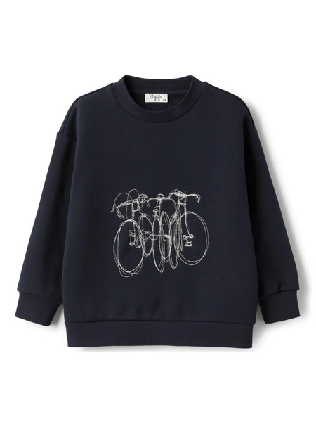  Il Gufo Jersey De Algodón - Azul 