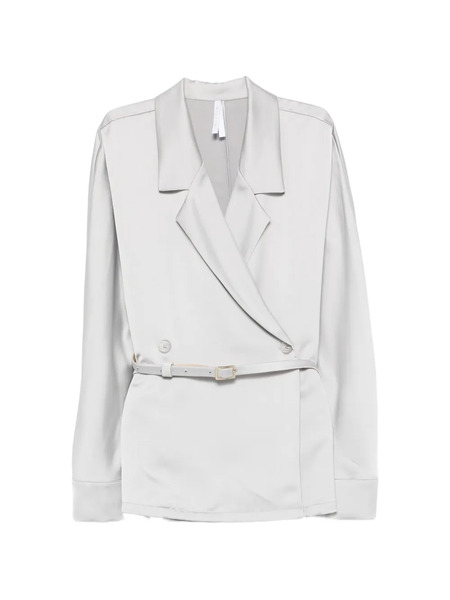  Imperial Blazer Con Doble Botonadura - Gris 