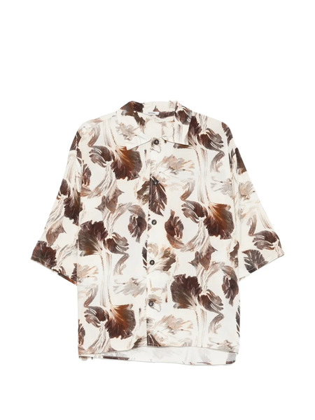  Imperial Camisa Con Estampado Floral - Neutro 
