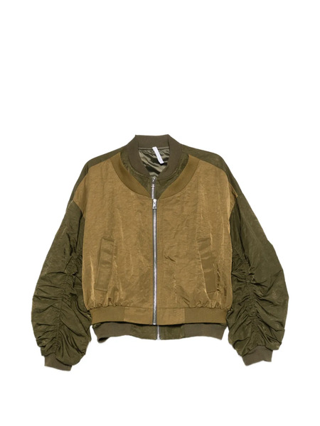  Imperial Chaqueta A Paneles Con Manga Fruncida - Verde 