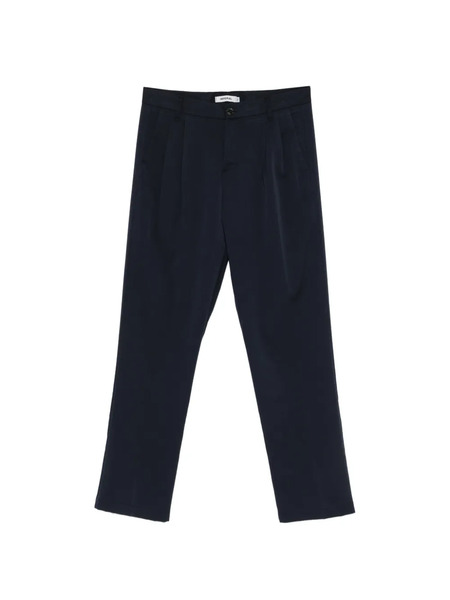  Imperial Pantalones Con Diseño Plisado - Azul 