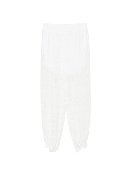  Imperial Pantalones De Encaje - Blanco 