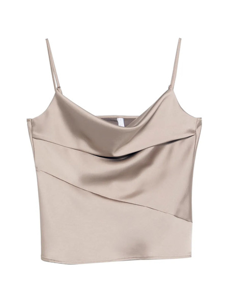  Imperial Top Con Cuello Desbocado - Neutro 