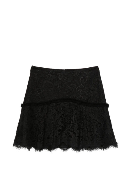  Imroska Minifalda De Encaje - Negro 
