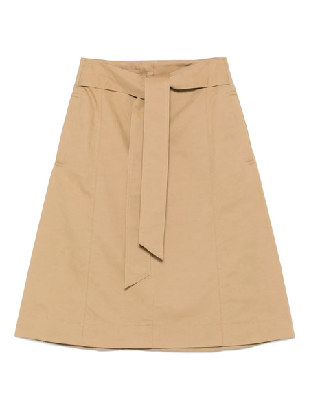  Incotex Falda Midi Alina - Marrón 