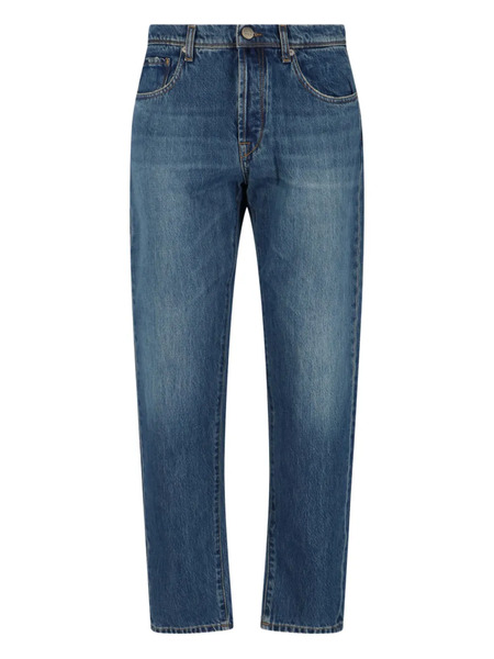  Incotex Pantalones Con Trabillas - Azul 