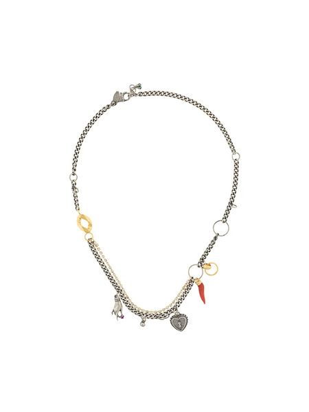  Iosselliani Collar Puro Heart - Plateado 