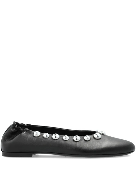  Iro Bailarinas Con Apliques - Negro 