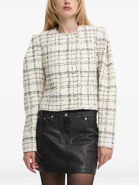  Iro Chaqueta A Cuadros - Neutro 