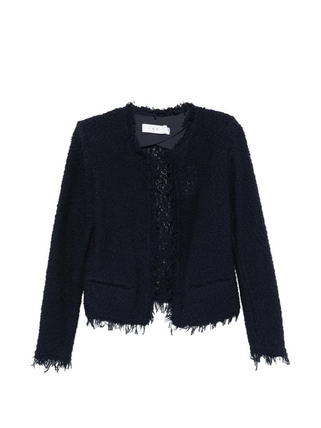  Iro Chaqueta Deshilachada - Azul 