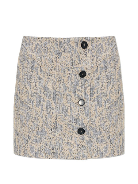  Iro Minifalda Con Botones - Neutro 