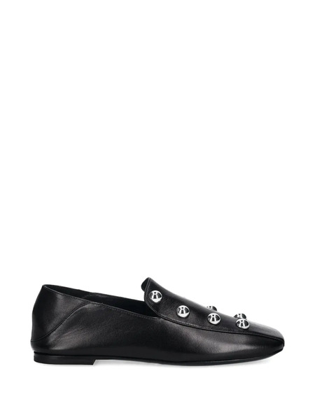  Iro Mocasines Con Apliques - Negro 