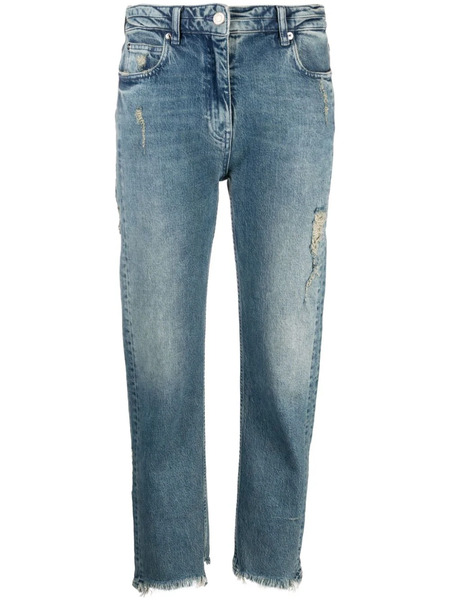  Iro Vaqueros Rectos Albury Ripped - Azul 