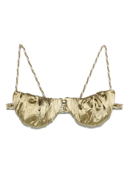  Isa Boulder Top De Bikini Tiny Twist - Verde 