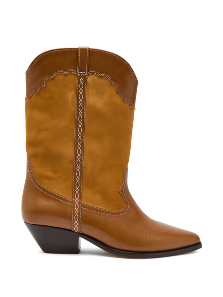  Isabel Marant Botas Con Panel De Ante - Marrón 