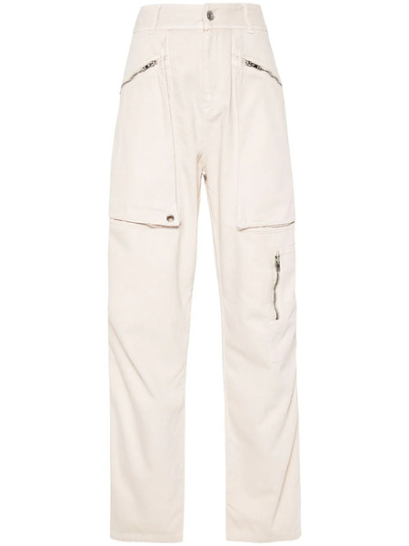  Isabel Marant Pantalones Jolande Rectos - Neutro 