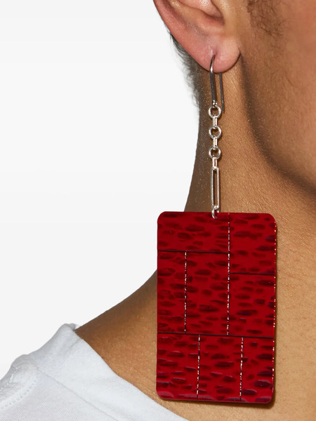  Isabel Marant Pendientes Largos - Rojo 