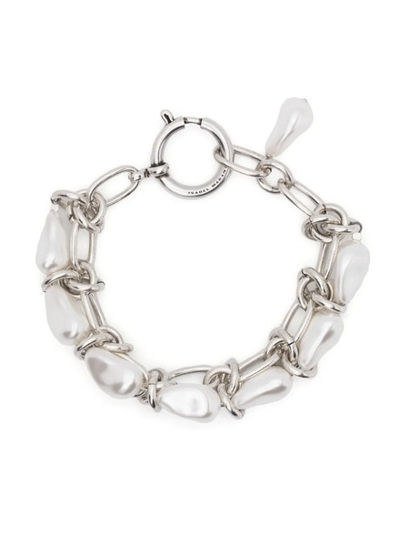  Isabel Marant Pulsera Rain Drop Con Perlas - Blanco 