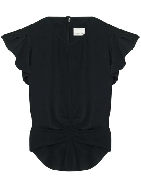  Isabel Marant Top Tullya - Negro 
