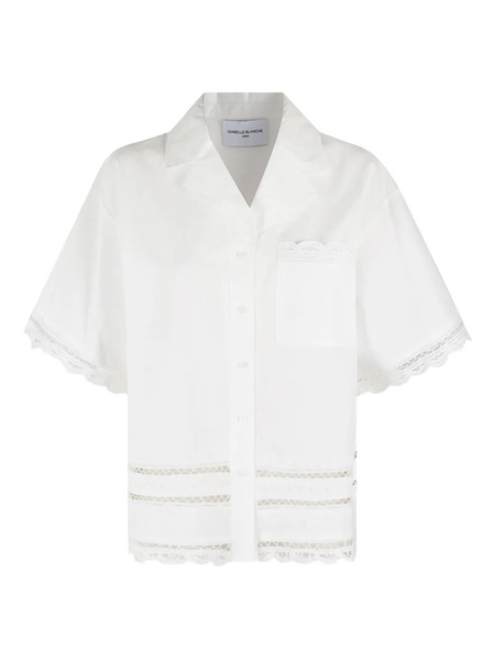  Isabelle Blanche Camisa De Algodón - Blanco 