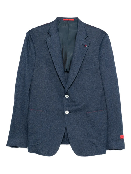  Isaia Blazer Con Botones - Azul 
