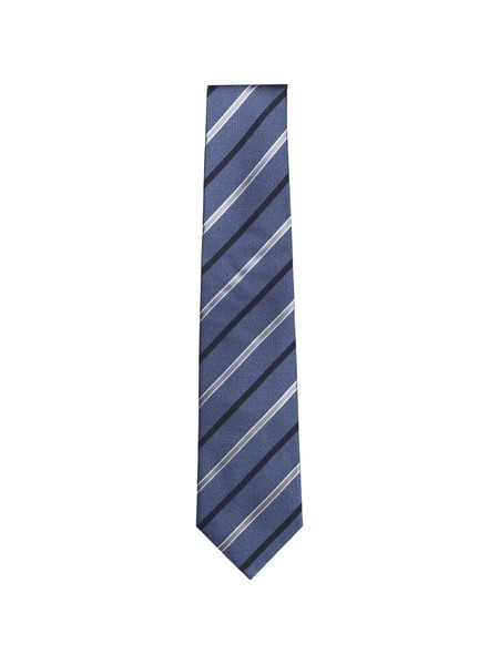 Isaia Corbata A Rayas - Azul 