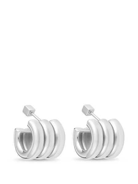  Ivi Pendientes De Aro Gaia Mini - Plateado 