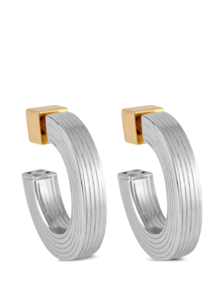  Ivi Pendientes De Aro Slim Signore - Plateado 