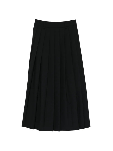  Ivory Paris Falda Plisada - Negro 