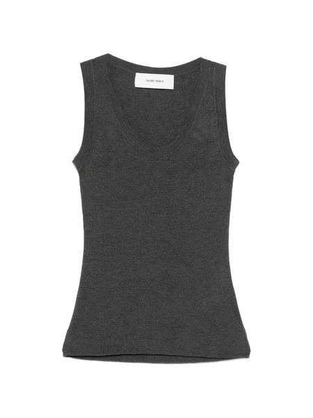  Ivory Paris Top De Canalé - Gris 
