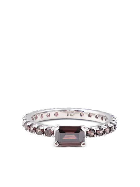  Izabel Display Anillo Fino - Plateado 