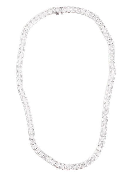  Izabel Display Collar Tennis Cuadrado - Blanco 