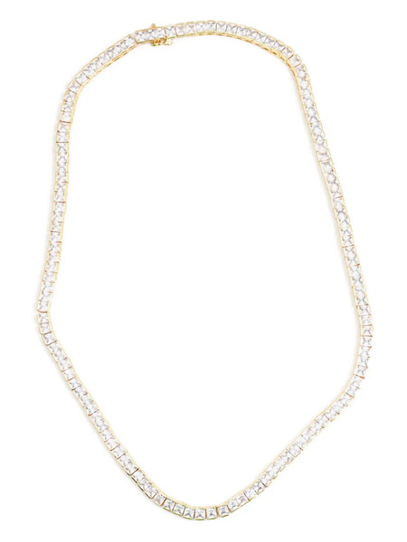  Izabel Display Collar Tennis Cuadrado - Blanco 