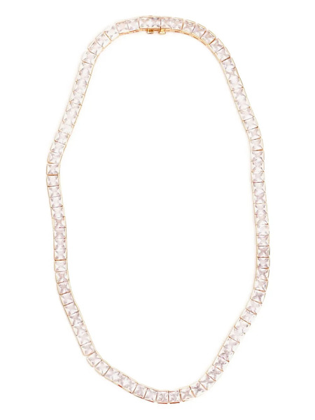  Izabel Display Collar Tennis Cuadrado - Blanco 
