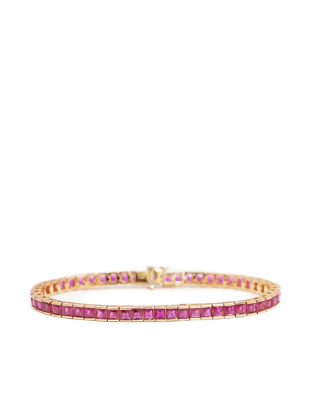  Izabel Display Pulsera Square Tennis - Rosa 