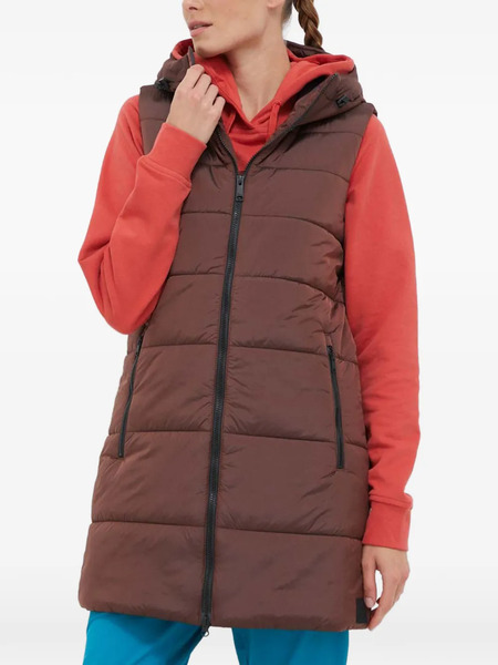  Jack Wolfskin Plumífero Con Capucha - Marrón 