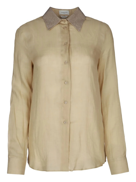  Jacob Cohën Camisa Borchie - Neutro 