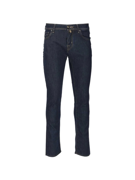  Jacob Cohën Vaqueros Slim Con Cinco Bolsillos - Azul 