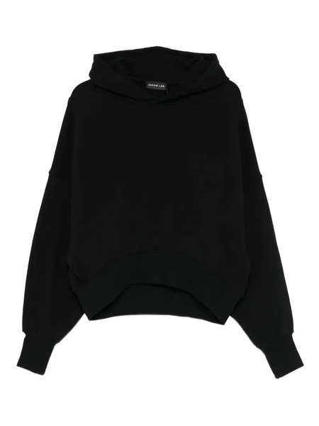  Jacob Lee Sudadera De Algodón Con Capucha - Negro 