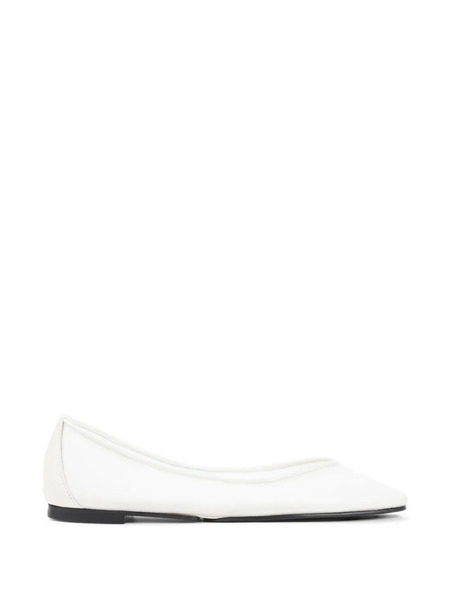  Jacquemus Bailarinas Con Puntera En Punta - Blanco 