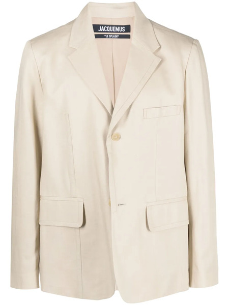  Jacquemus Blazer Con Botones - Neutro 