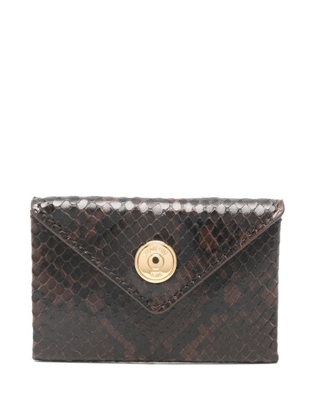  Jacquemus Cartera Con Efecto De Piel De Serpiente - Marrón 