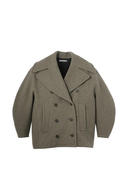  Jacquemus Chaqueta Con Doble Botonadura - Verde 