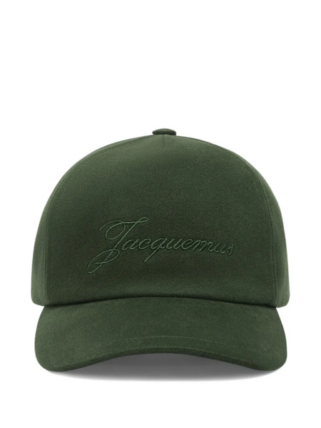  Jacquemus Gorra Con Logo Bordado - Verde 