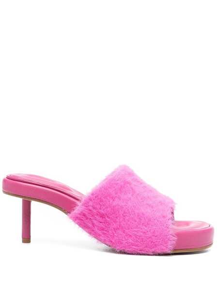  Jacquemus Mules Con Puntera Abierta - Rosa 
